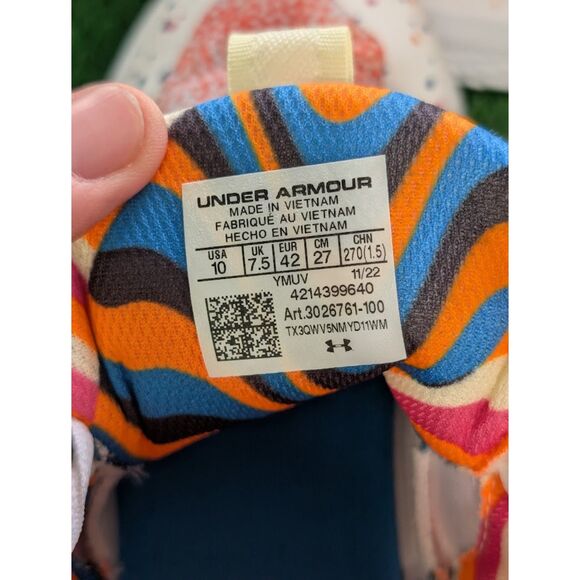 Under Armour Flow Breakthru 3 Basketball Sneakers Women's Size 10 - Picture 10 of 14